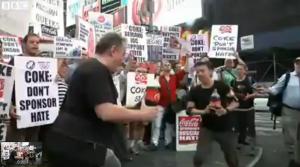COCA COLA PROTEST